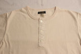 COLIMBO / PRAIRIE DOG L/S HENLEY T-SHIRT (ZA-0438,CREAM)