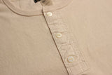 COLIMBO / PRAIRIE DOG L/S HENLEY T-SHIRT (ZA-0438,CREAM)