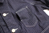 WORKERS / QUEEN OF THE ROAD Jacket (10oz Indigo Herringbone)