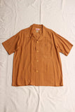 Cushman / RAYON CREST PRINT SHIRT (25604,GOLD)
