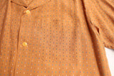 Cushman / RAYON CREST PRINT SHIRT (25604,GOLD)