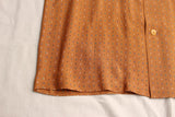 Cushman / RAYON CREST PRINT SHIRT (25604,GOLD)