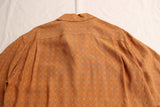 Cushman / RAYON CREST PRINT SHIRT (25604,GOLD)