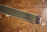 HERALDIC BELTS / RING BELT (STONE,OLIVE)