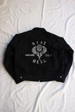 【Size 40】FREEWHEELERS / "RISING FROM HELL" GRAGE WORKER JACKET (#2531019,YARN-DYED RUDE BLACK)