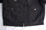 【Size 40】FREEWHEELERS / "RISING FROM HELL" GRAGE WORKER JACKET (#2531019,YARN-DYED RUDE BLACK)