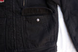 【Size 40】FREEWHEELERS / "RISING FROM HELL" GRAGE WORKER JACKET (#2531019,YARN-DYED RUDE BLACK)