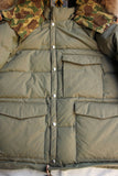 FREEWHEELERS / "SASQUATCH" DOWN JACKET (#2331006,YARN-DYED KHAKI GREEN)
