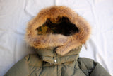 FREEWHEELERS / "SASQUATCH" DOWN JACKET (#2331006,YARN-DYED KHAKI GREEN)