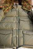 FREEWHEELERS / "SASQUATCH" DOWN JACKET (#2331006,YARN-DYED KHAKI GREEN)