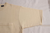FREEWHEELERS / SHORT SLEEVE POCKET T-SHIRT (#2625009,STRAW CREAM)