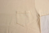 FREEWHEELERS / SHORT SLEEVE POCKET T-SHIRT (#2625009,STRAW CREAM)