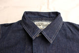 FREEWHEELERS / "STEELBACKERS" WORK COAT (#2621004,11.5oz INDIGO DENIM)