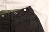 FREEWHEELERS / "STEVEDORE" TROUSERS (#2622003,YARN-DYED INK BLACK)