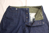FREEWHEELERS / "STEVEDORE" TROUSERS (#2622004,11.5oz INDIGO DENIM)