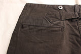FREEWHEELERS / "STEVEDORE" TROUSERS (#2622003,YARN-DYED INK BLACK)