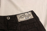 FREEWHEELERS / "STEVEDORE" TROUSERS (#2622003,YARN-DYED INK BLACK)