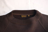 FREEWHEELERS / "STONE FREE" RAGLAN SLEEVE SWEAT SHIRT (#2634003,SOOT BLACK)