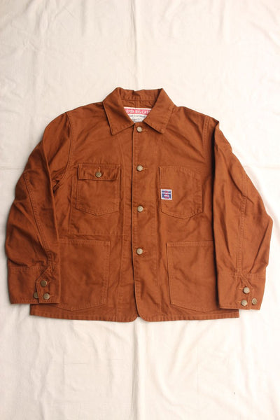 WORKERS / SUPER BIG CAT Railroad Jacket (Brown Duck) – McFly
