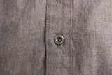 WORKERS / Sleeping Open Front Shirt (Black Chambray)