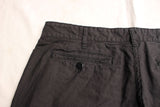 WORKERS / Summer Trousers, 20 (Charcoarl Linen Cotton)