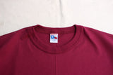 TEXAS APPAREL & BIG TEES / "BASIC TEE" (CHARCOAL,MAROON,PURPLE)