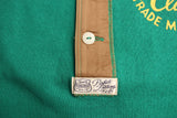 FREEWHEELERS / "THE LURE WITH THE CLAW" HENLEY NECK LONG SLEEVE SHIRT (#2535005,TEAL GREEN)