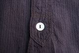 FREEWHEELERS / "THE SKIPPER" THREE-QUARTER SLEEVE (#2623001,YARN-DYED DARK GRAY × YARN-DYED BLACK)