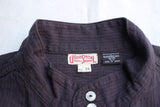 FREEWHEELERS / "THE SKIPPER" THREE-QUARTER SLEEVE (#2623001,YARN-DYED DARK GRAY × YARN-DYED BLACK)