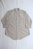 FREEWHEELERS / "THE SKIPPER" THREE-QUARTER SLEEVE (#2623001,YARN-DYED DARK BEIGE × YARN-DYED BLACK)