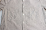 FREEWHEELERS / "THE SKIPPER" THREE-QUARTER SLEEVE (#2623001,YARN-DYED DARK BEIGE × YARN-DYED BLACK)