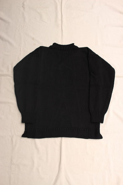 GUERNSEY WOOLLENS / TRADITIONAL GUERNSEY (BLACK) – McFly Online Store