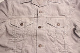 FAR EAST MANUFACTURING / TRUCKER JACKET CORDUROY (FEM-G002,LIGHT GRAY)