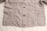 FAR EAST MANUFACTURING / TRUCKER JACKET CORDUROY (FEM-G002,LIGHT GRAY)