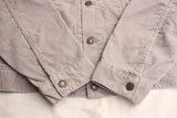 FAR EAST MANUFACTURING / TRUCKER JACKET CORDUROY (FEM-G002,LIGHT GRAY)