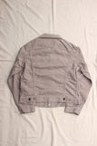 FAR EAST MANUFACTURING / TRUCKER JACKET CORDUROY (FEM-G002,LIGHT GRAY)