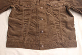 FAR EAST MANUFACTURING / TRUCKER JACKET CORDUROY (FEM-G002,BROWN)