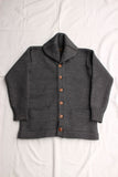FREEWHEELERS / "TURNED DOWN COLLAR" SWEATER COAT (#2336001,GRAY HEATHER)