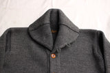 FREEWHEELERS / "TURNED DOWN COLLAR" SWEATER COAT (#2336001,GRAY HEATHER)