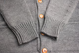FREEWHEELERS / "TURNED DOWN COLLAR" SWEATER COAT (#2336001,GRAY HEATHER)