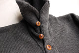 FREEWHEELERS / "TURNED DOWN COLLAR" SWEATER COAT (#2336001,GRAY HEATHER)