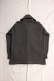 FREEWHEELERS / "TURNED DOWN COLLAR" SWEATER COAT (#2336001,GRAY HEATHER)