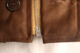 FREEWHEELERS / NAVY DEPARTMENT JACKET,DECK,ZIP TYPE N-1 (#2631001,DARK RED BEIGE)