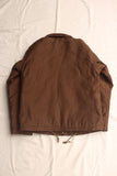 FREEWHEELERS / NAVY DEPARTMENT JACKET,DECK,ZIP TYPE N-1 (#2631001,DARK RED BEIGE)