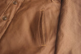 FREEWHEELERS / NAVY DEPARTMENT JACKET,DECK,ZIP TYPE N-1 (#2631001,DARK RED BEIGE)