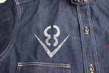 FREEWHEELERS / HOTRODDER CUSTOM "V8 ROADSTER" Birner MECHANIC SHIRT (#2623003,8.5oz INDIGO DENIM)
