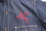 FREEWHEELERS / HOTRODDER CUSTOM "V8 ROADSTER" Birner MECHANIC SHIRT (#2623003,8.5oz INDIGO DENIM)