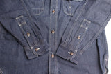 FREEWHEELERS / HOTRODDER CUSTOM "V8 ROADSTER" Birner MECHANIC SHIRT (#2623003,8.5oz INDIGO DENIM)
