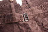 ADJUSTABLE COSTUME / VITO STYLE CORDUROY TROUSERS (AP-071,BROWN)