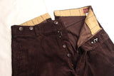 ADJUSTABLE COSTUME / VITO STYLE CORDUROY TROUSERS (AP-071,BROWN)